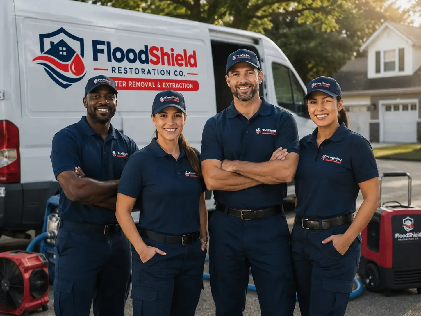 Flood Damage Restoration company in Eau Galle, WI